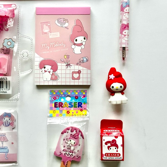 🎄My Melody Lover’s 10-Piece Dream Stationary Dream Bundle - Picture 7 of 9